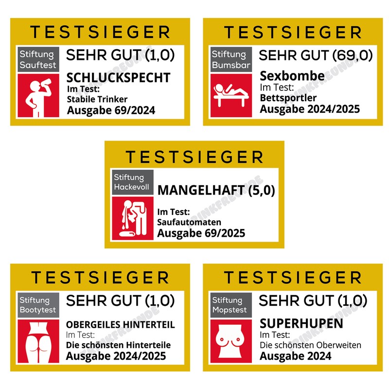 TESTSIEGER Sticker