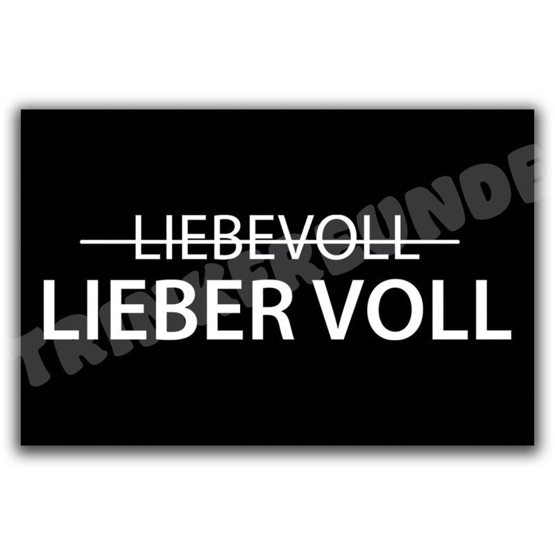 LIEBE(R) VOLL Schwarz