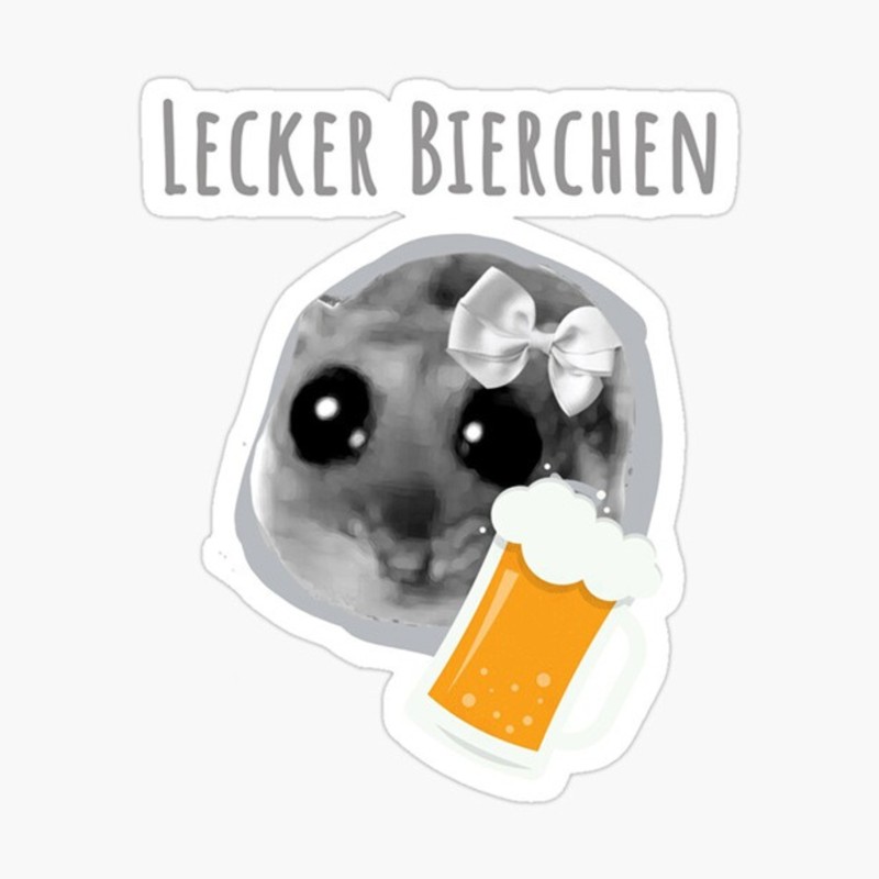 Lecker Bierchen Sticker