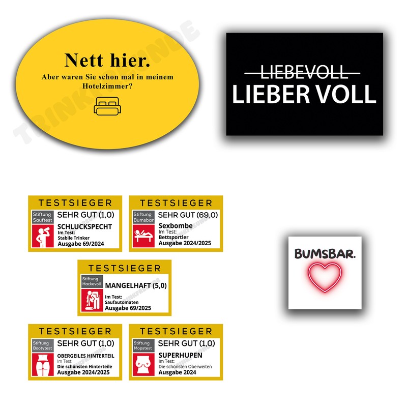 TESTSIEGER Sticker Bundle